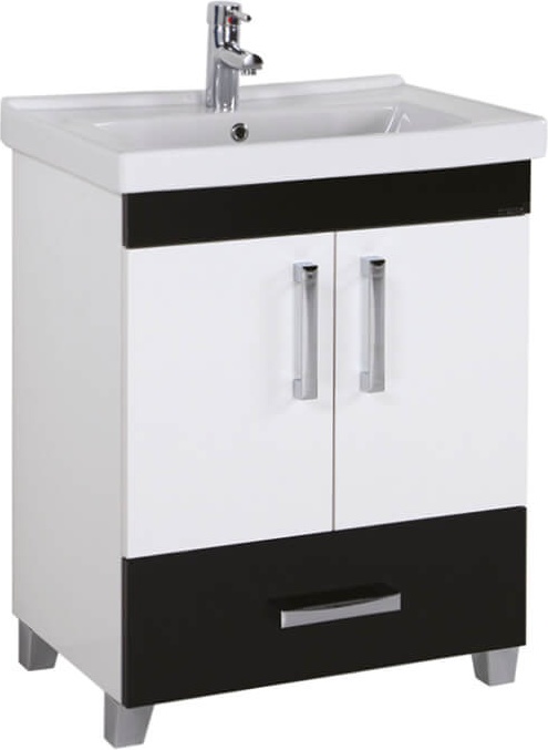 Субмодуль Star 65 см Gloss White - Gloss Black / SA0065.01.BS Star Creavit - Вид №1