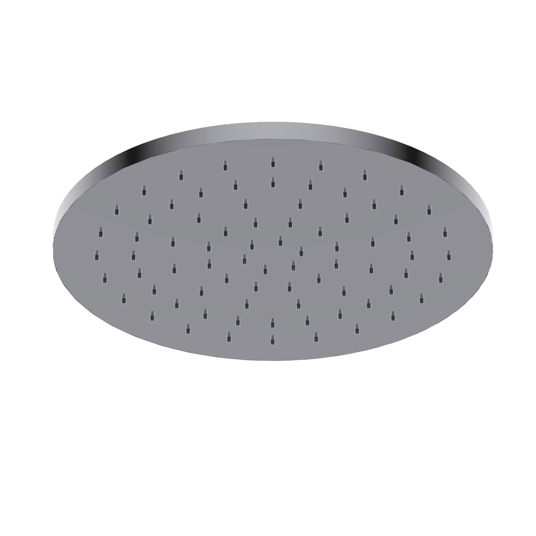 I0BA2110 Almenoindue - Поворотная душевая лейка из нержавеющей стали Ritmonio Diametro35 Inox Concrete