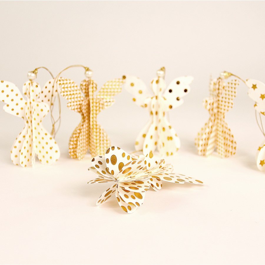 en_ny0067 Набор декоративных елочных украшений angels, 6 шт. EnjoyMe  - Вид №1