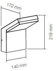 BENEITO FAURE Алюминиевый светодиодный уличный настенный светильник sun-id-1433052 - Вид №5