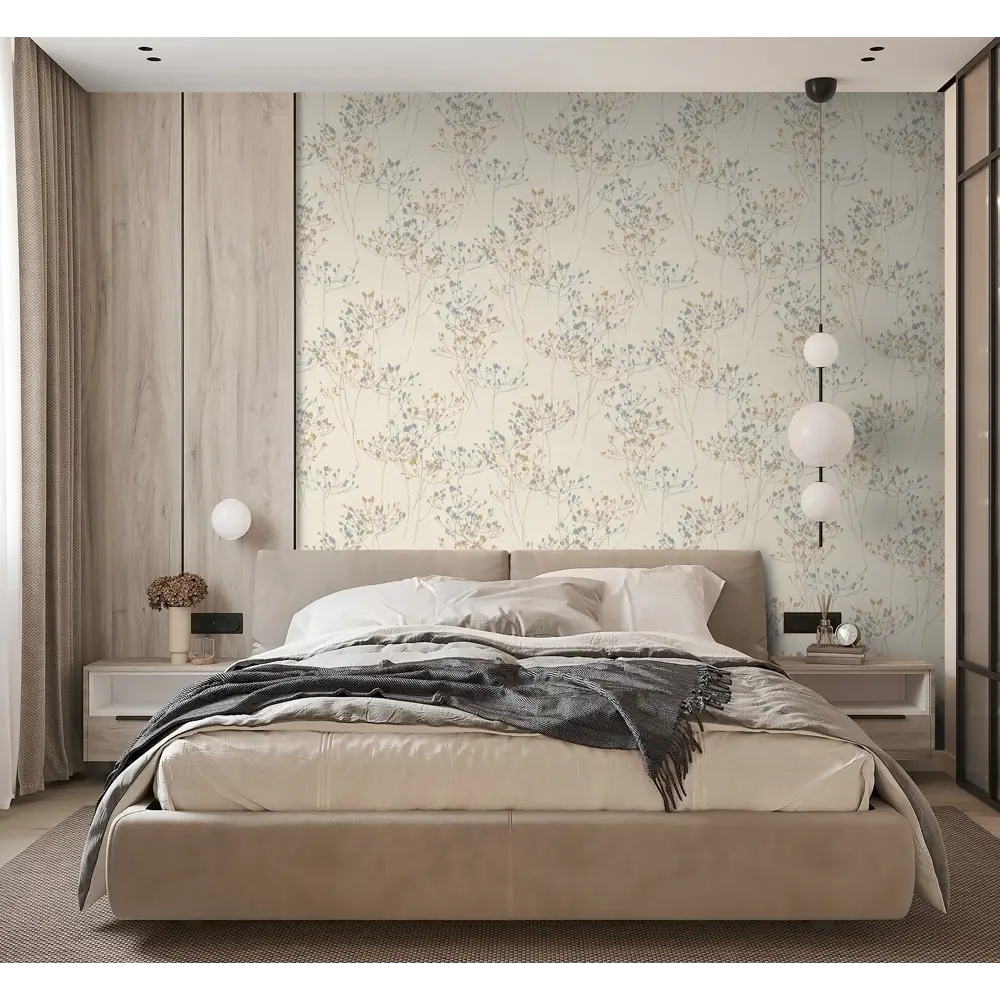 Обои флизелиновые Wallsecret Divina бежевые 1.06 м 8973-21 89395591 STLM-2077937 - Вид №4