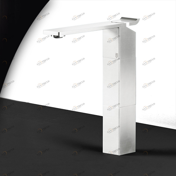 Смеситель для раковины OKAMI OKM3L серебристый глянцевый Radomonte