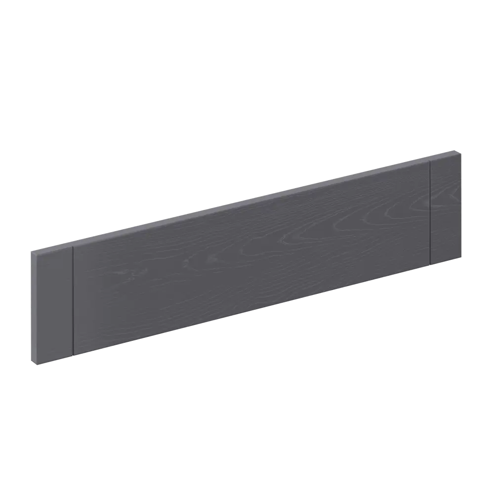 Фасад для кухонного ящика Петергоф грей 59.7x12.5 см Delinia ID МДФ цвет графит 85036417 STLM-2071808