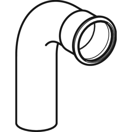 20303 Отвод Geberit Mapress из углеродистой стали, с гладким концевиком Geberit  - Вид №1