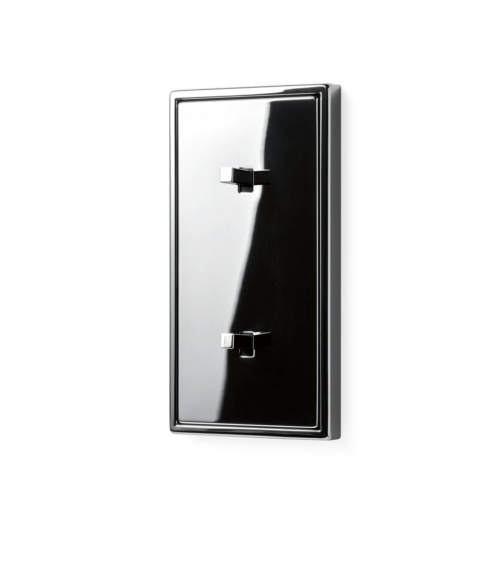 2x хромированный металлический переключатель JUNG LS 1912 ARCH-00000742 - Вид №1