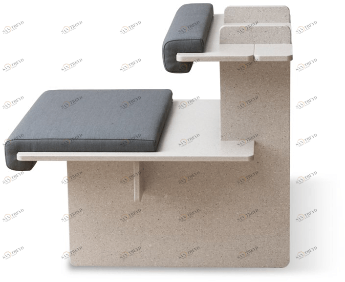 Richard Lampert Модульная скамья с огнестойкой обивкой sun-id-1461390