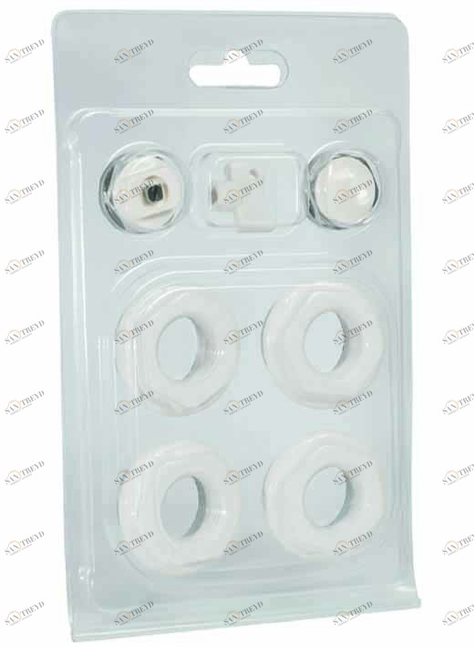 Carlo Poletti A53913ETP Комплект блистеров для алюминиевых радиаторов с кронштейнами, фланцем Ø42 