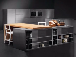 Xera by Arex Кухня из нержавеющей стали с островом