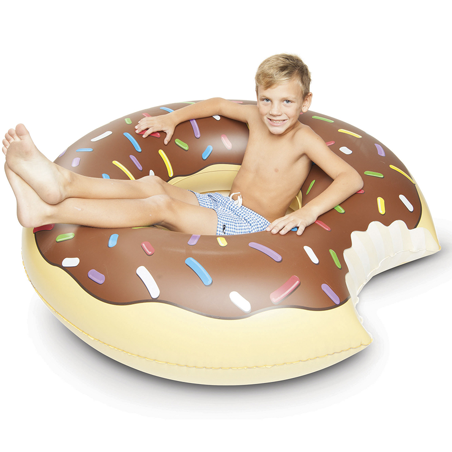 BMPF-0008 Круг надувной , chocolate donut BigMouth  - Вид №2