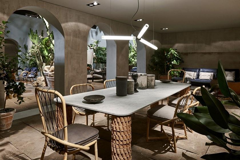 BAXTER Прямоугольный мраморный стол sun-id-1434488 - Вид №2