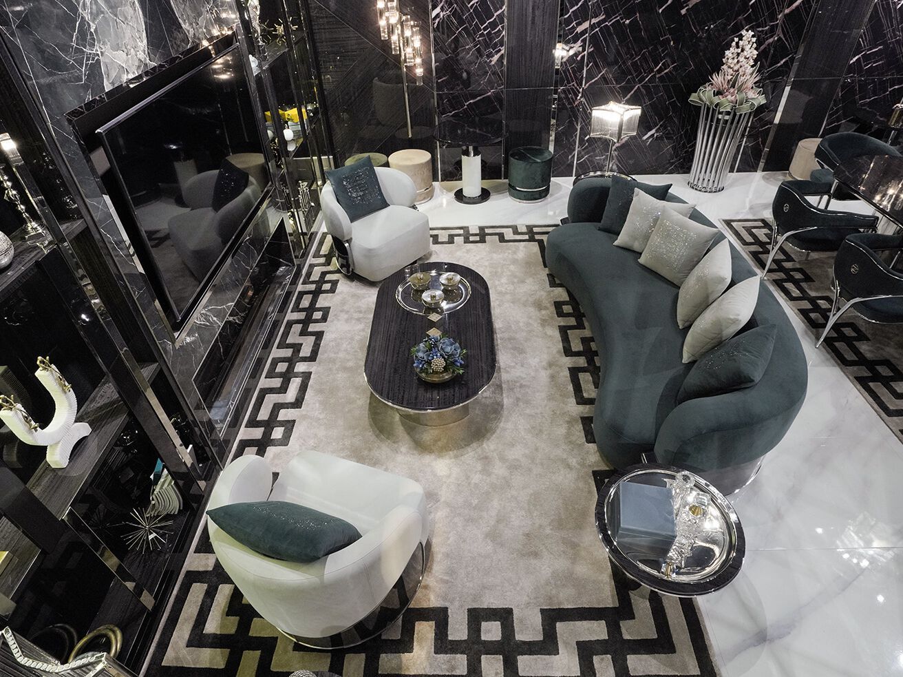 3-местный тканевый диван Zebrano Kailas ARCH-00008879 - Вид №3