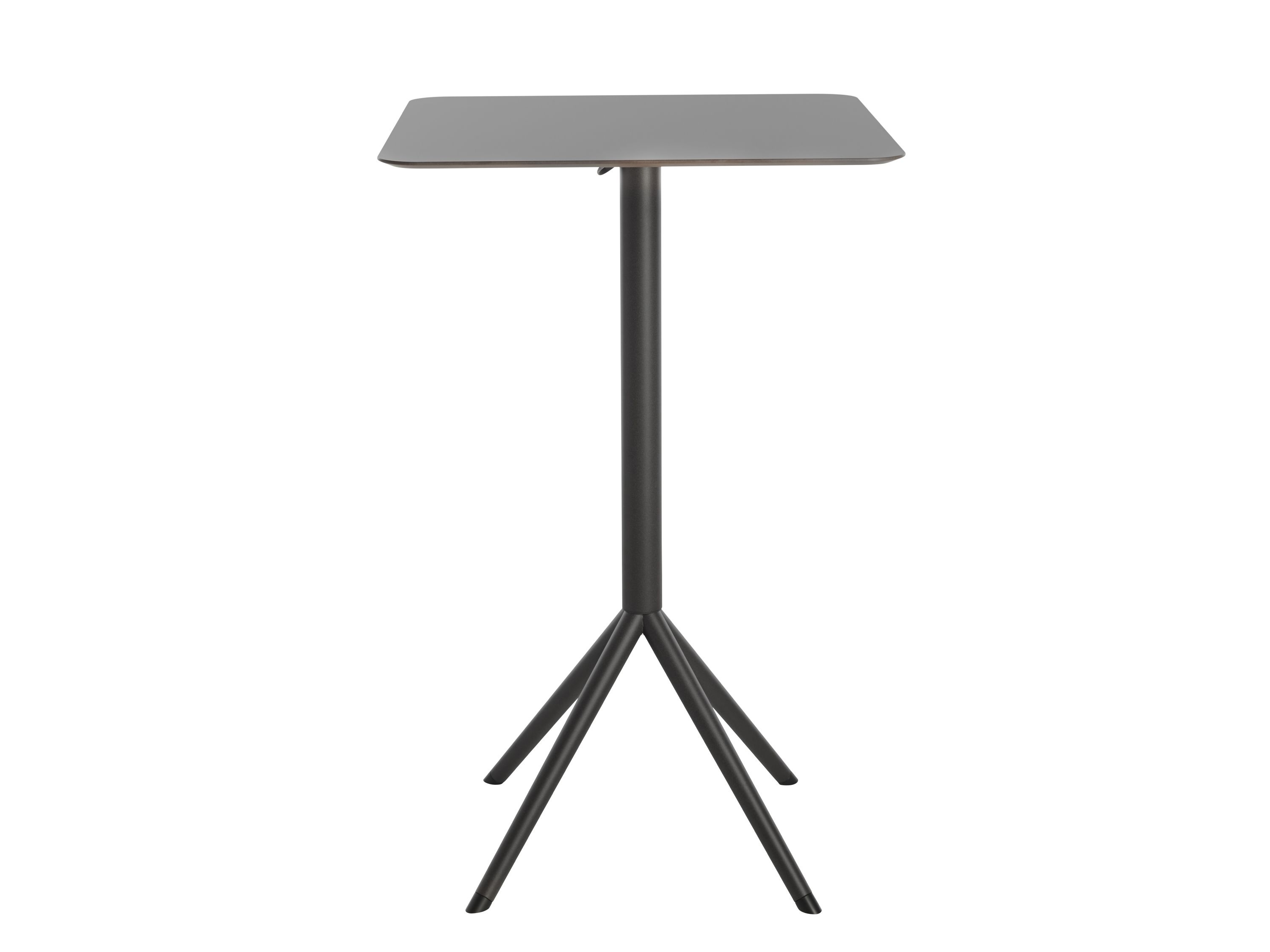 Высокий квадратный стол с откидным верхом из HPL Potocco OTX ARCH-00033954