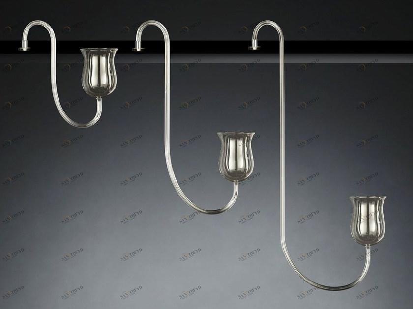 VGnewtrend Настенный подсвечник из дутого стекла sun-id-1422434