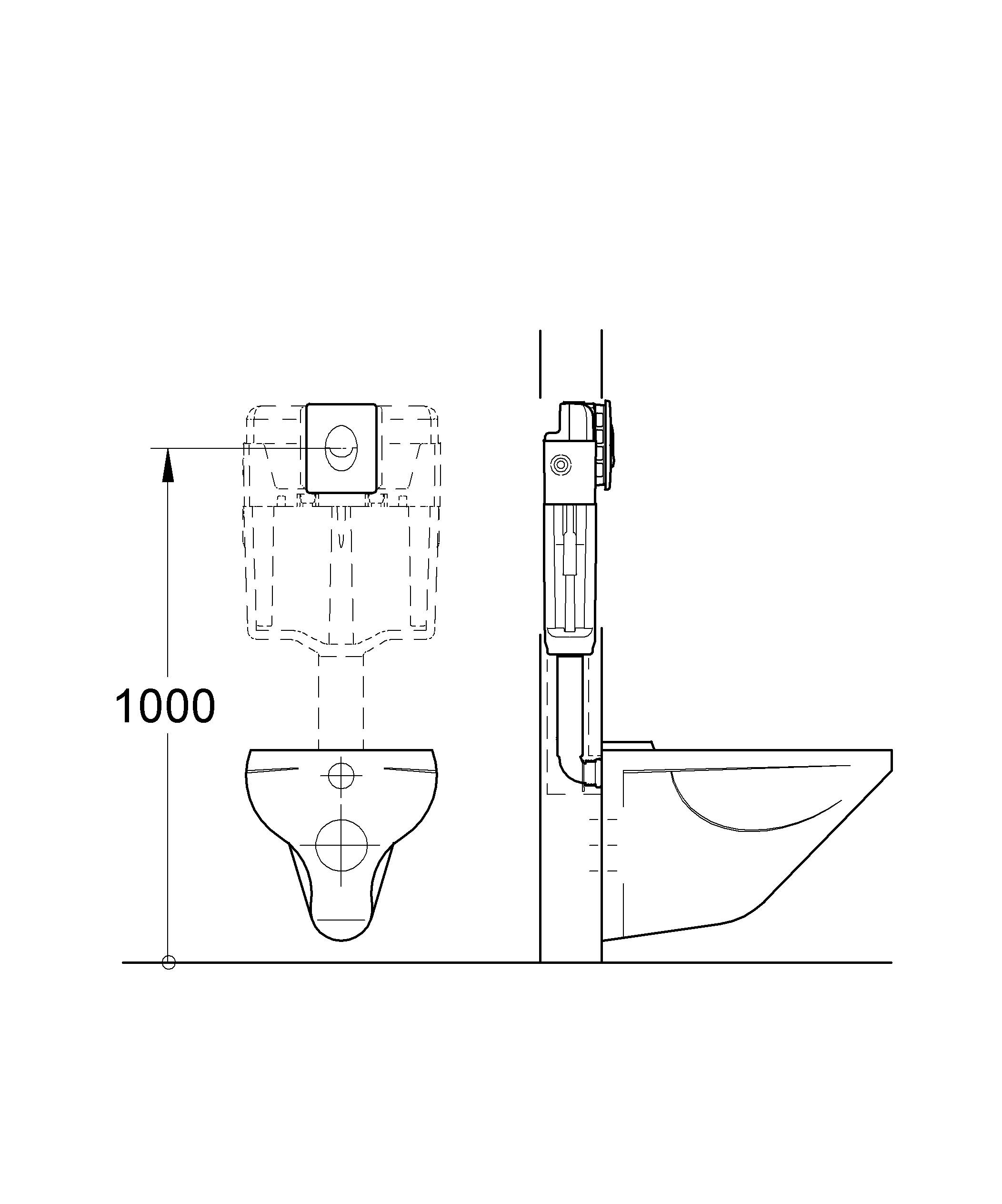 38505DA0 Панель смыва для унитаза Grohe Skate Air тёплый закат глянец - Вид №1