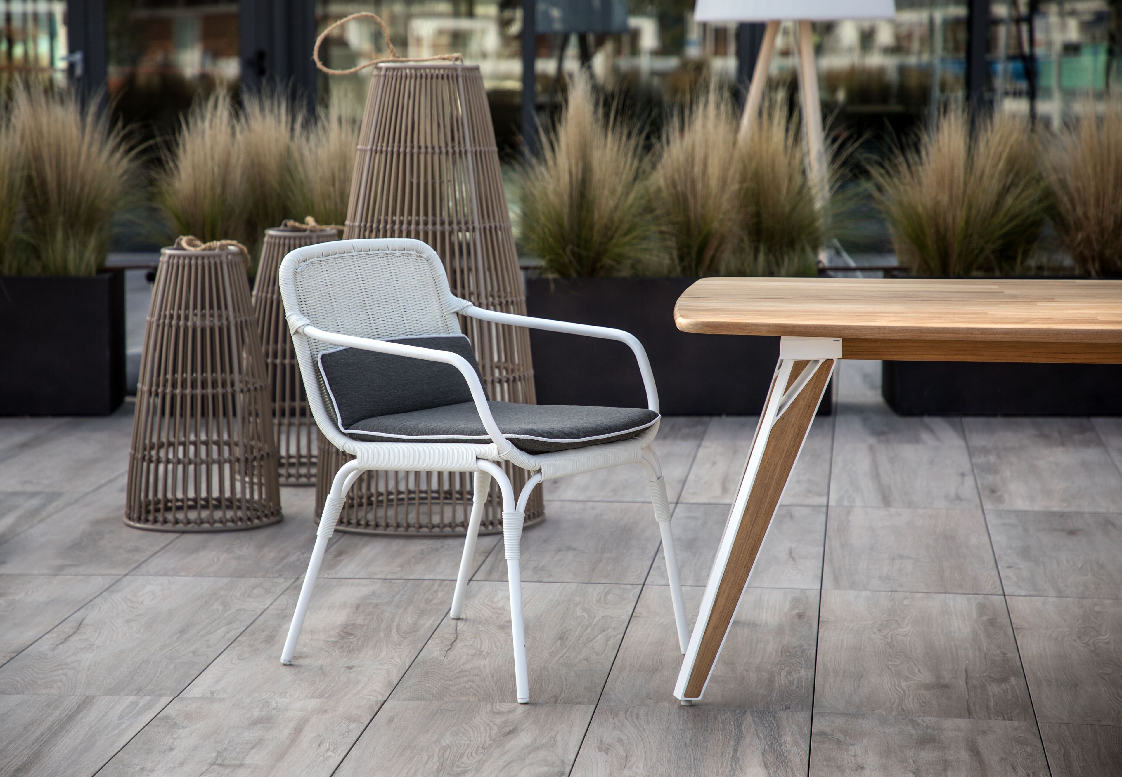 Синтетическое волокно сад стул с подлокотниками cbdesign Эми ARCH-00143658 - Вид №1