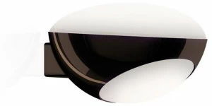 KUNDALINI Светодиодный настенный светильник из алюминия и стекла