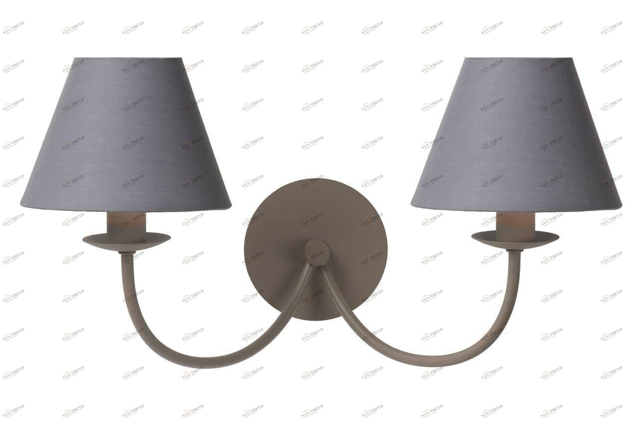 Бра Lucide Campagne 31233/02/41 LUCIDE  077353 Серый 