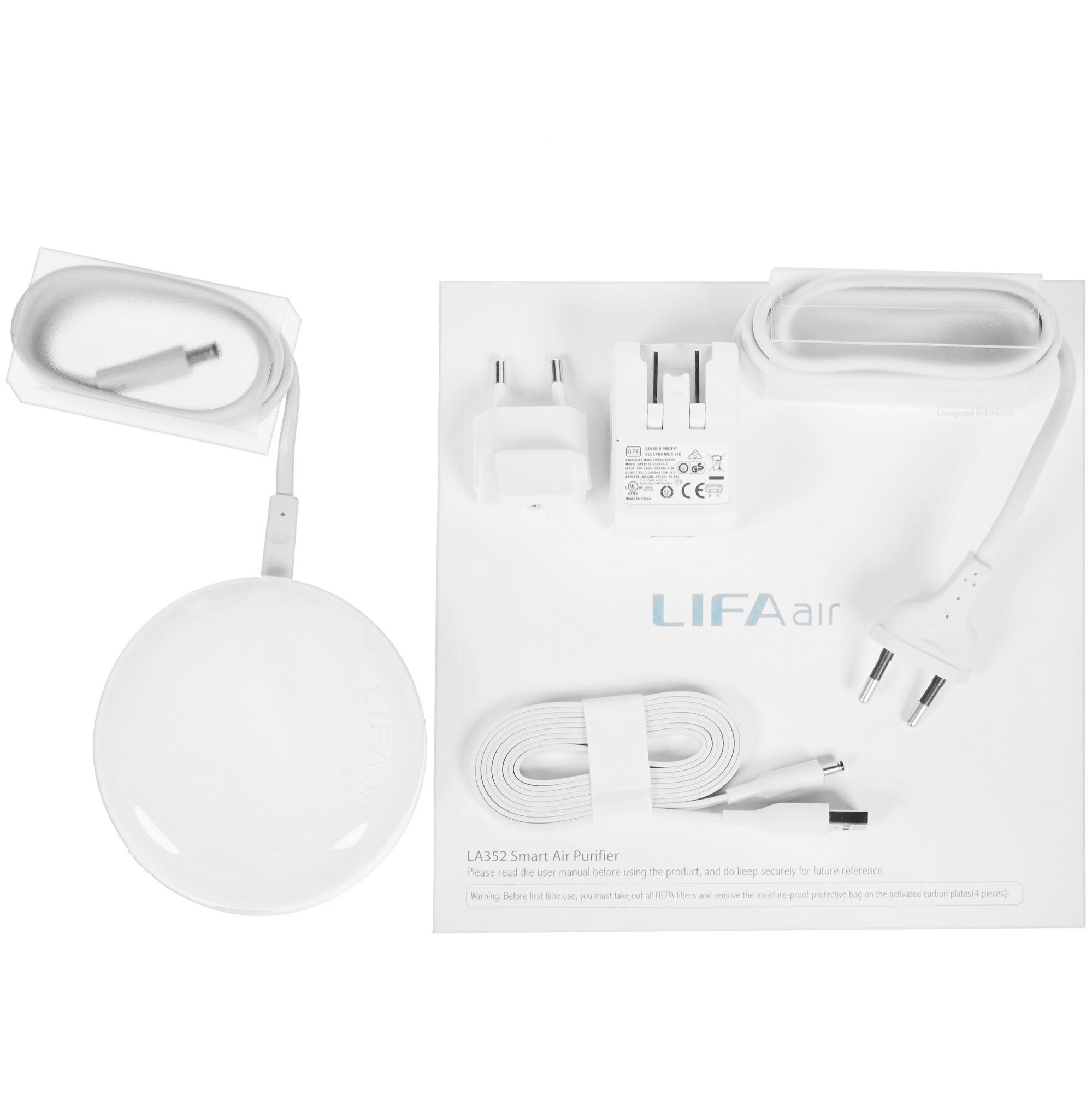 8194124 Очиститель воздуха LifaAir LA352 белый STDN-0007874 - Вид №6