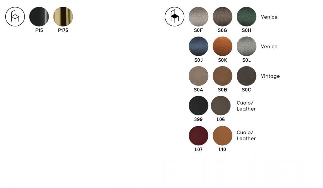 Бархатный мягкий стул Calligaris Fifties ARCH-00027900 - Вид №7