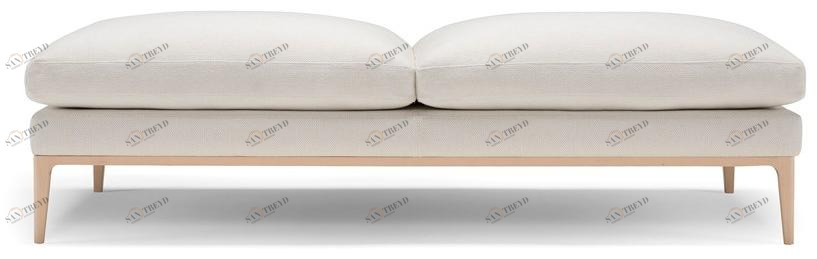 AMURA Мягкая кожаная скамейка Leonard Am024 115