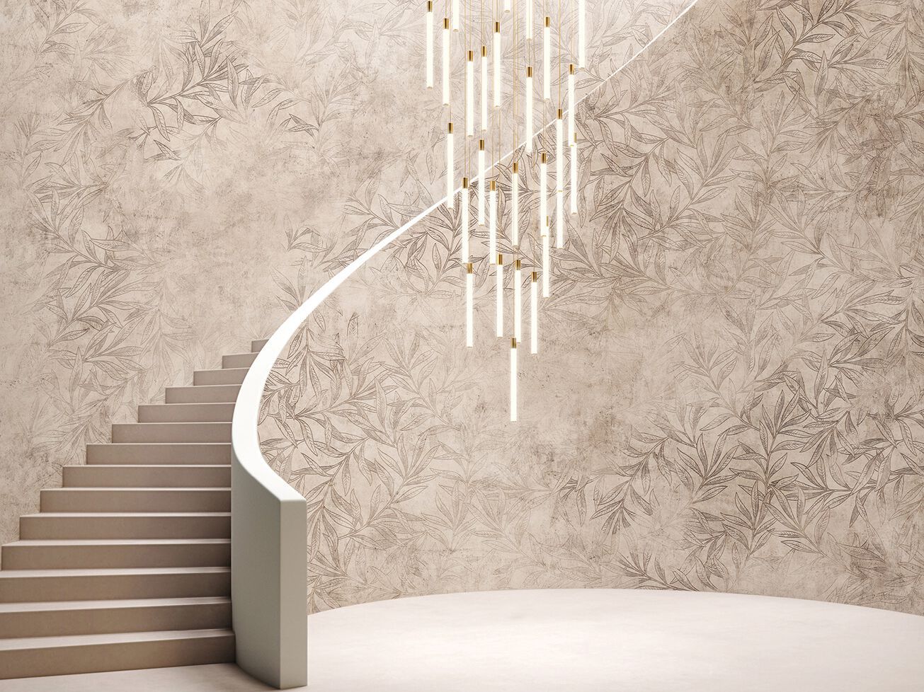 Carta da parati PVC free, eco-friendly, lavabile WallPepper PLASTER ARCH-00078626