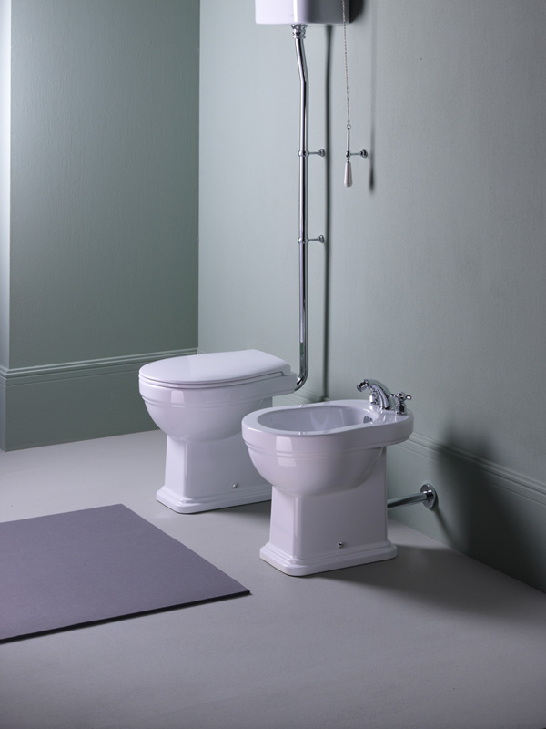 871111 Приставной унитаз напольный Белый GSI ceramica Classic Италия - Вид №7