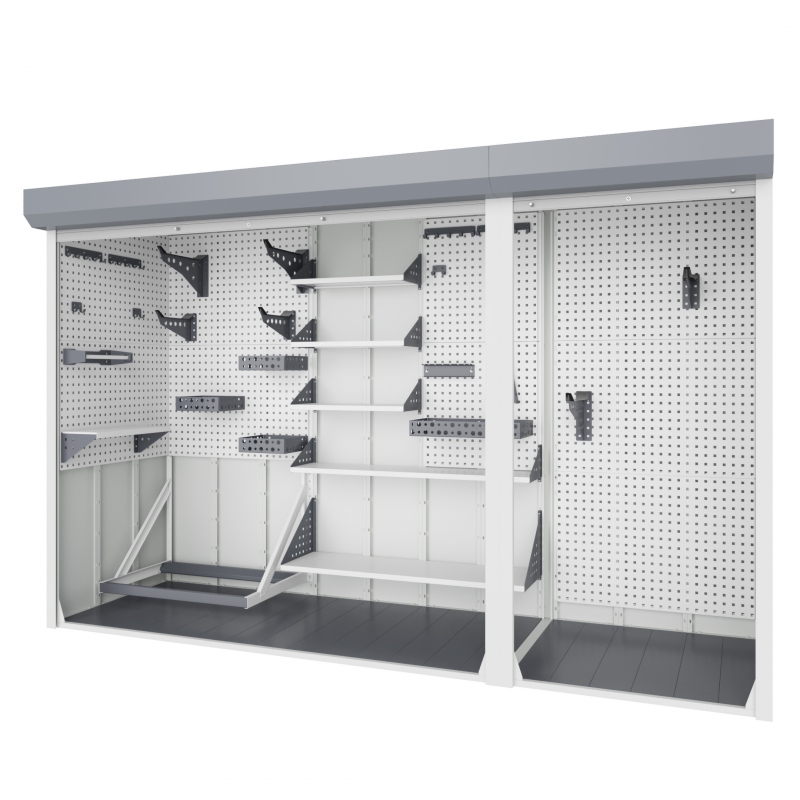 Шкаф для паркинга 2300х2500х900 Верстакофф RC-2.042 - Вид №1