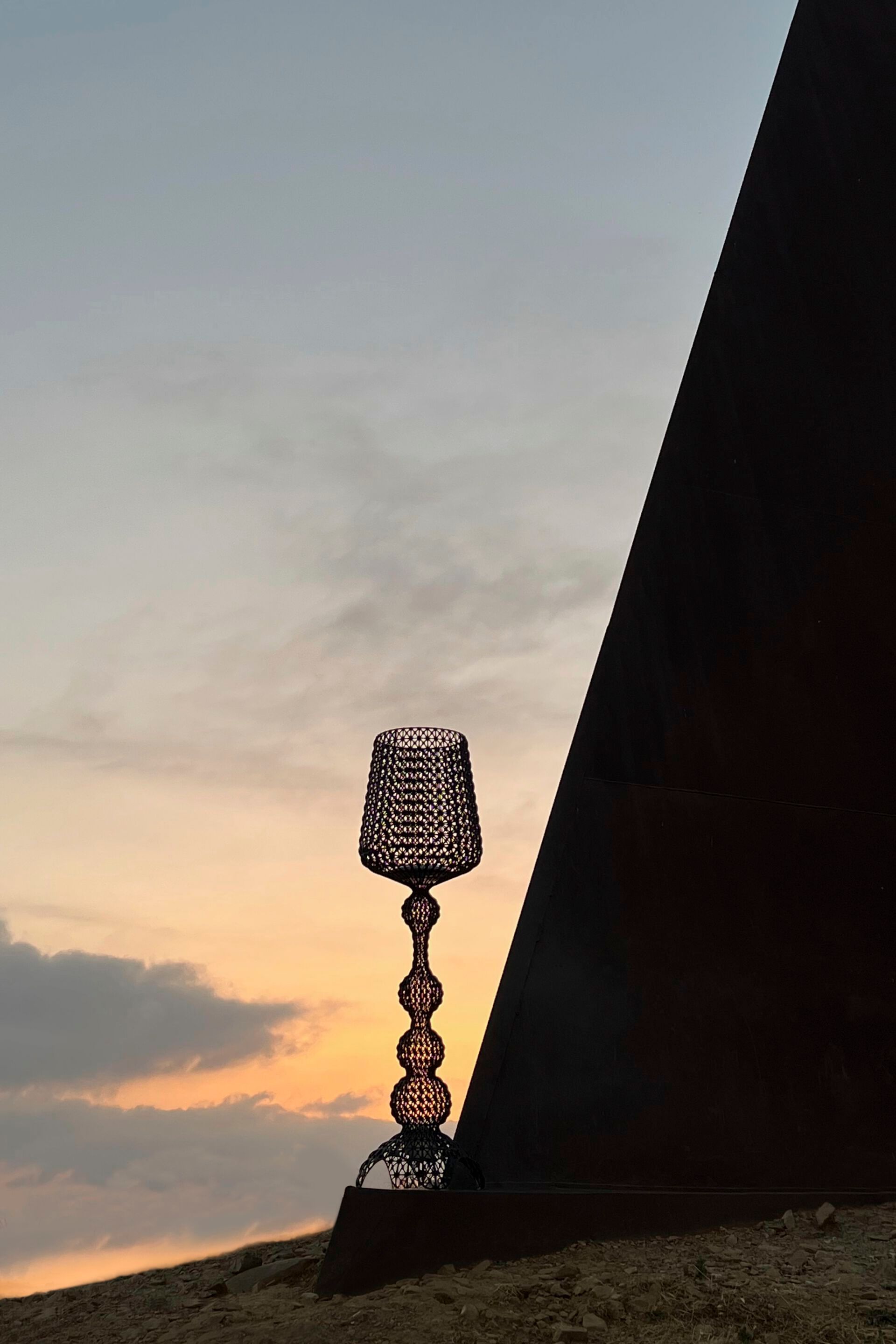 Светодиодный напольный светильник из инженерного пластика с диммером Kartell Кабуки ARCH-00027879 - Вид №5