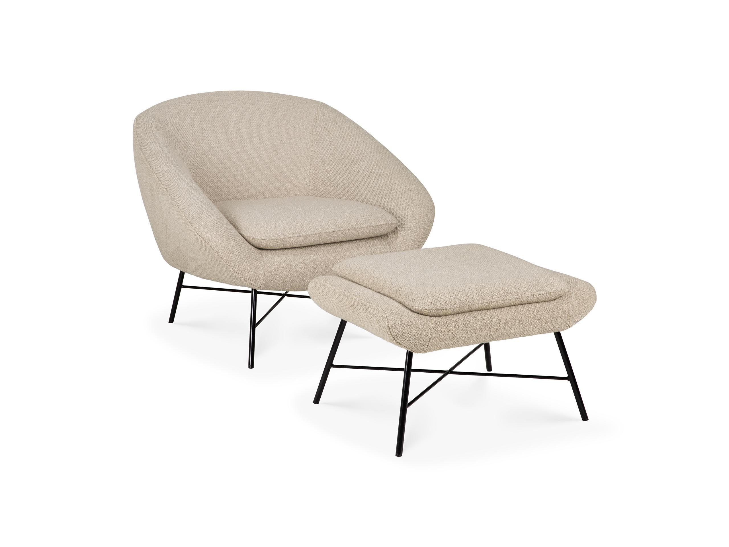 Тканевая мягкая подставка для ног Ethnicraft Barrow ARCH-00071334 - Вид №4