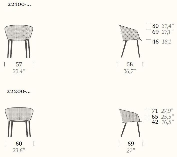 Kettal Садовое кресло из алюминия Stampa #22210 - Вид №8