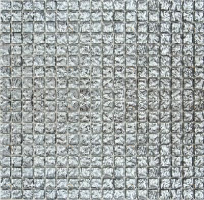 628 мозаика моно платина 300х300 чип 15х15 (кор 0,54м/6шт/0,09м) Роскошная мозаика 