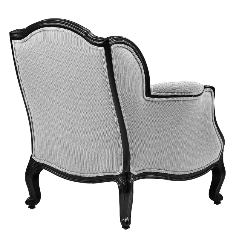 Кресло Hillary от Eichholtz серое EICHHOLTZ ДИЗАЙНЕРСКИЕ, EICHHOLTZ 062194 Серый  - Вид №1