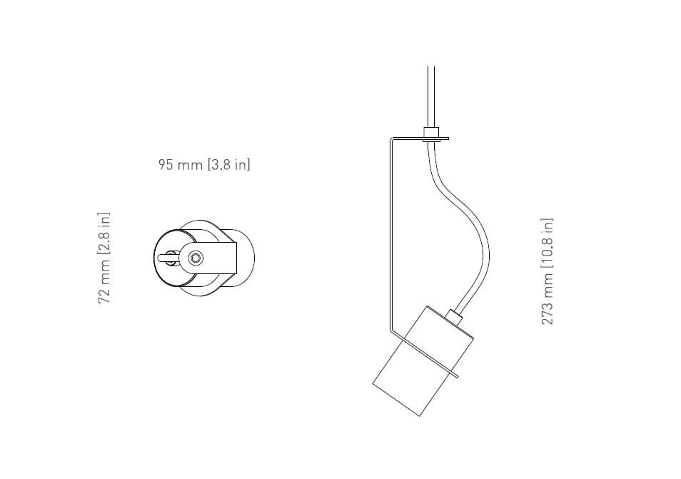 Порошковое покрытие стальной подвесной светильник +kouple TOP TOP ARCH-00149729 - Вид №12