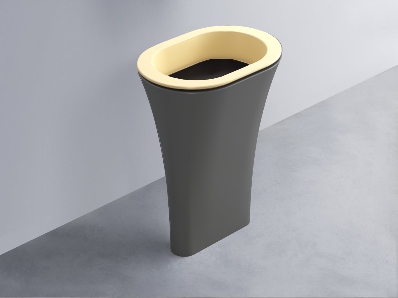 AMLA65-CN+AMPILO-LV+AMCOLO-CM Раковина Amedeo Ovale отдельностоящая cielo Enjoy + Amedeo Ceramica Cielo