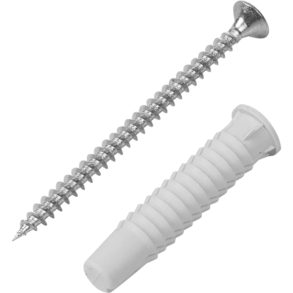 Дюбель потайной STANDERS PDU N 8×40 мм с шурупом 5×60 мм (200 шт) 83387798 STLM-0040737 - Вид №3