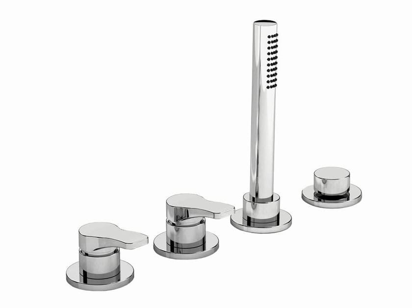 Набор для ванны с 4 отверстиями и ручным душем ABOUTWATER AL/23 ARCH-00059601