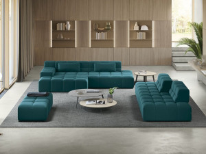 Модульный тканевый диван