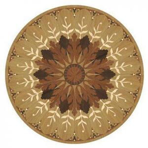 Художественный паркет Da Vinci Розетка 26-054 Дуб Селект (Гладкая) х1000диаметр мм.