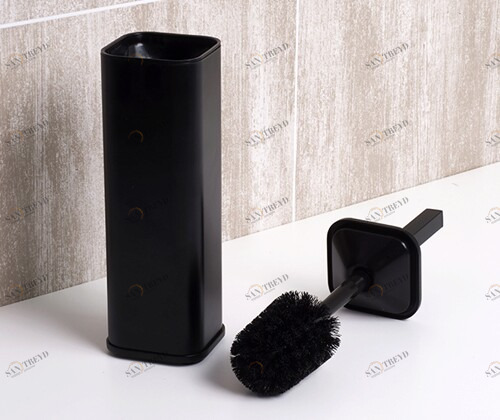 K-1117BLACK Щетка для унитаза напольная Santreyd 