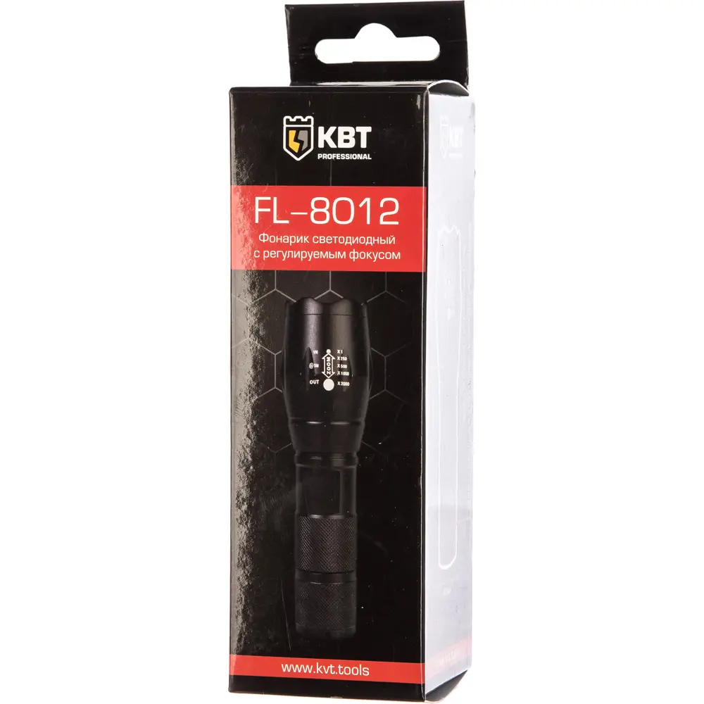 Фонарь ручной КВТ FL-8012 78259 STLM-2051069 - Вид №2