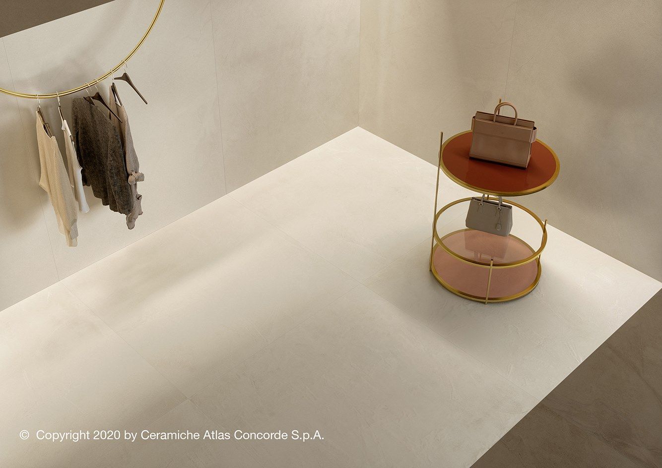 Пол из керамогранита с эффектом смолы Atlas Concorde ARCH-00028612 - Вид №28