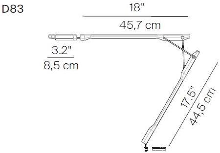 LUCEPLAN Поворотный настольный светильник из поликарбоната sun-id-1383350 - Вид №3