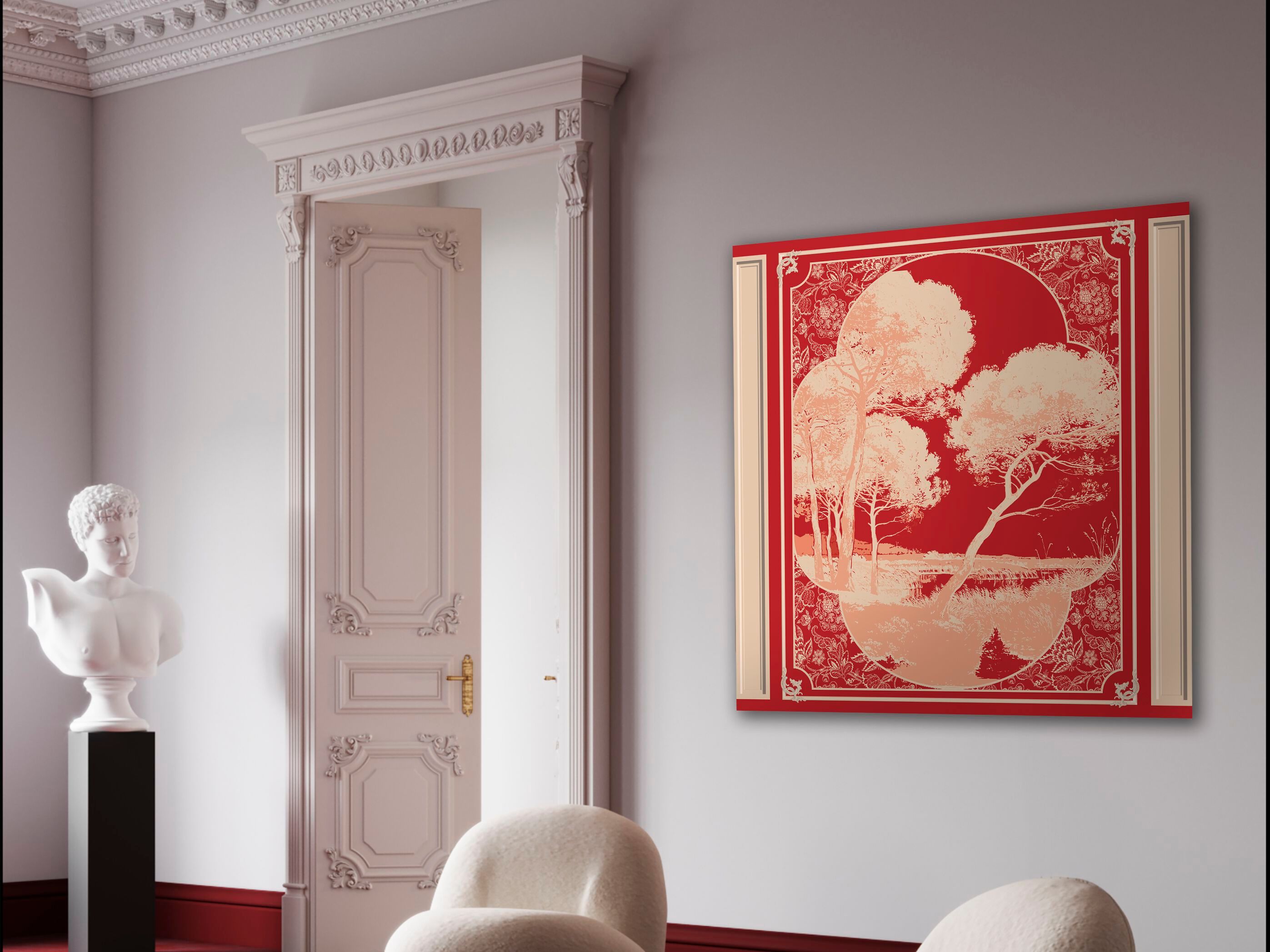 Декоративная металлическая панель Officinarkitettura® iCarré8 ARCH-00094382