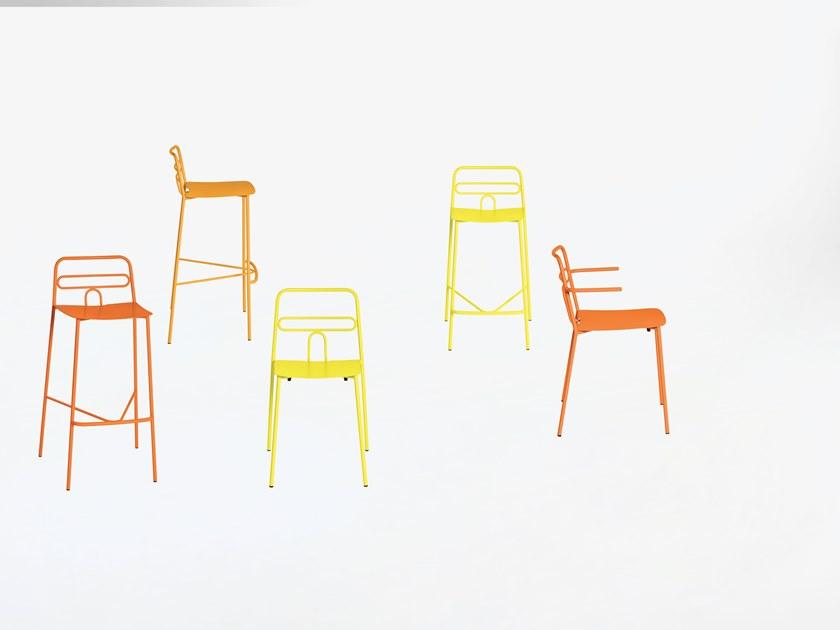 CaStil Штабелируемый металлический садовый стул Dida Dida - Вид №5