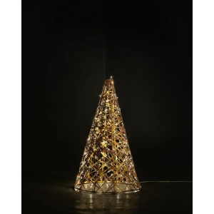 Электрическая светящиеся фигура Конус 300 LED 70x100x70 см теплый белый свет 86164023 STLM-2131491