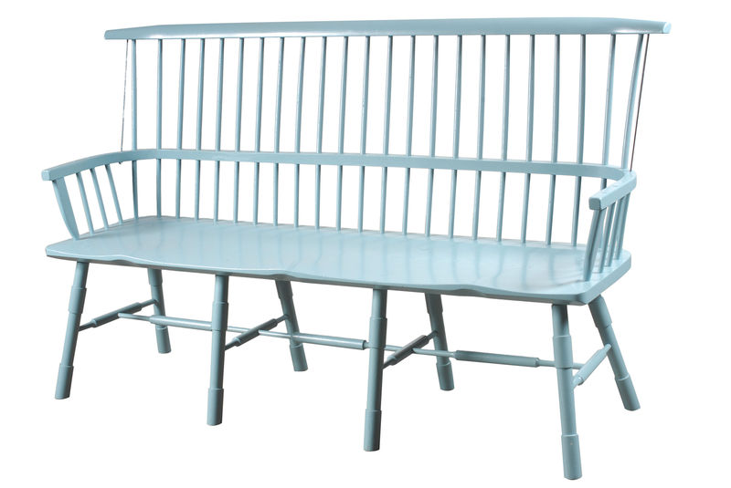 G137 Большая ирландская примитивная скамья Windsor Settle ijlbrown 