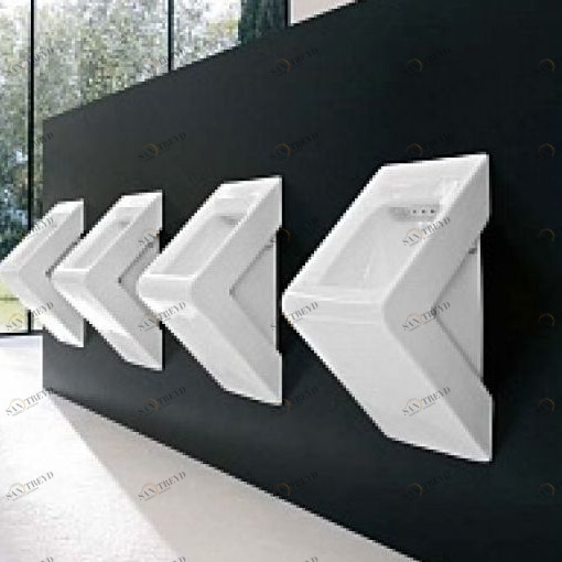 LFO001 Настенный писсуар, уринал с мушкой ArtCeram LA FONTANA