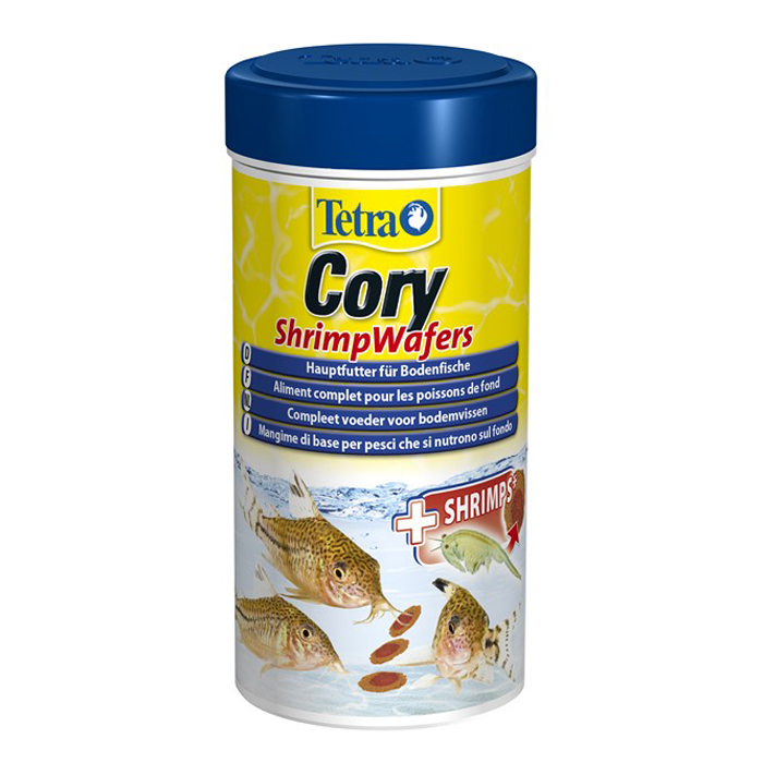 ПР0037401 Корм для рыб Cory Shrimp Wafers пластинки с добавлением креветок для сомиков-коридорасов 100мл TETRA  - Вид №1