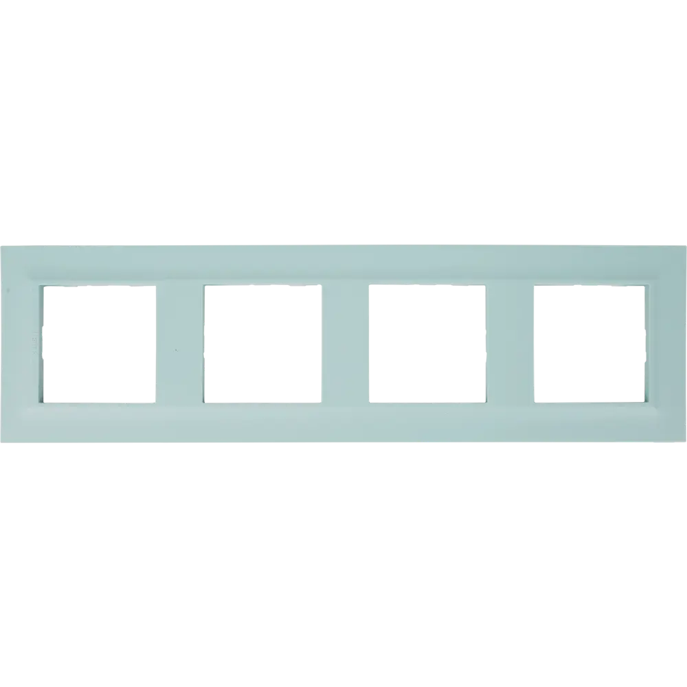 Рамка Legrand Structura на 4 поста в нежном голубом цвете 82064649 STLM-0018638