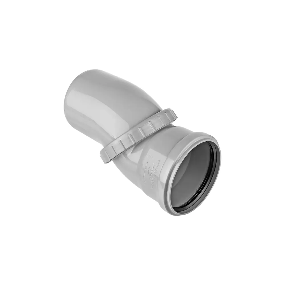 Поворотный отвод ПОЛИТРОН 110 мм для канализационных систем 81953240 STLM-0015067 - Вид №1